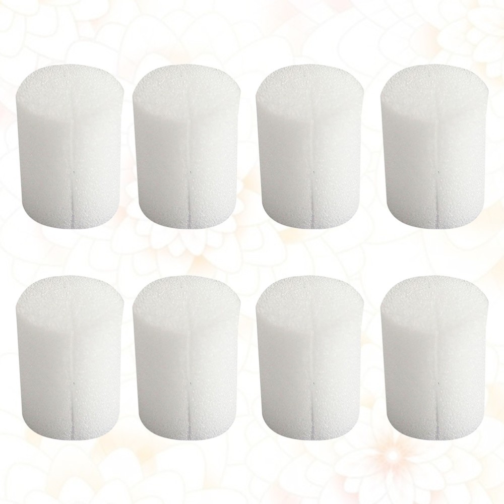 100 Pcs Planting Sponge White Grow Sponges Hydroponic Germination