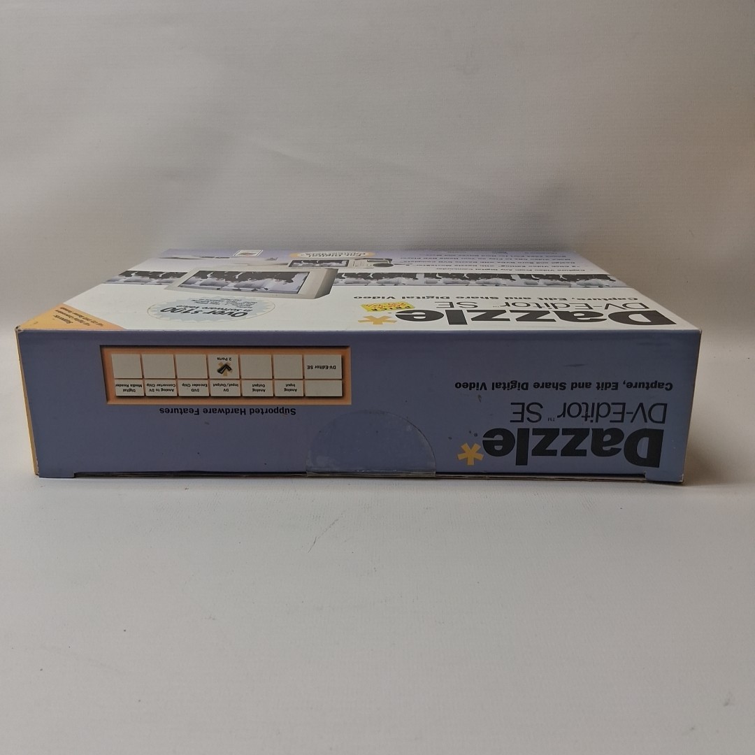Dazzle DV-Editor SE Software For Digital Camcorders