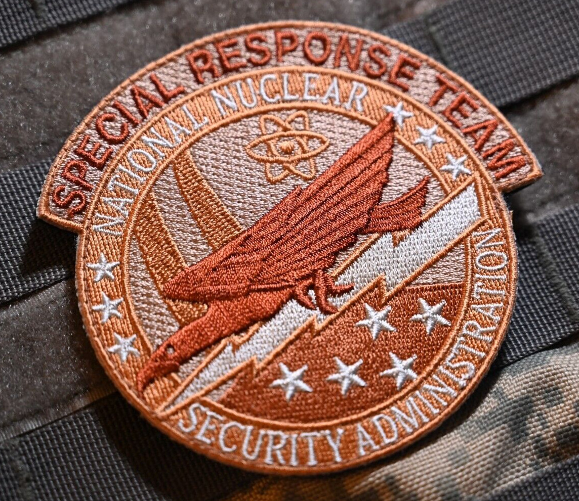 US NUCLEAR SECURITY ADMINISTRATION SPECIAL REACTION TEAMS SRT vêlkrö GRAY PATCH