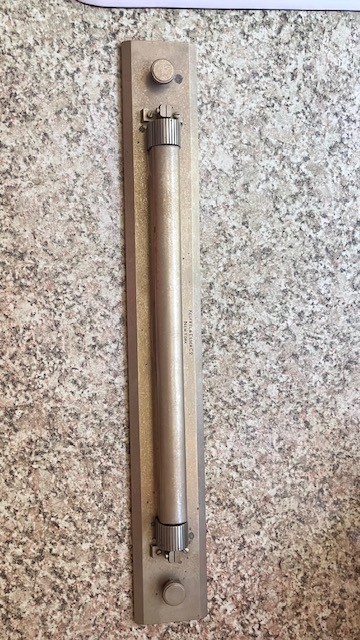 Vintage K & E Rolling Rule Parallel Line Drawing 11.5 inches between rollers