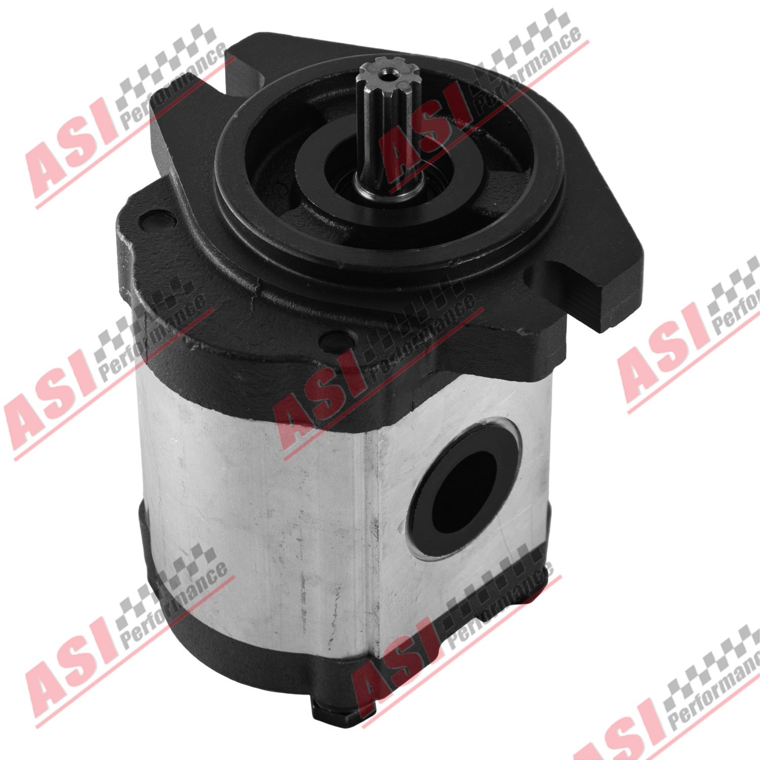 9 Tooth Cast Iron Hydraulic Gear Pump 3-15 GPM Spline Shaft SAE A-2  Bolts CCW