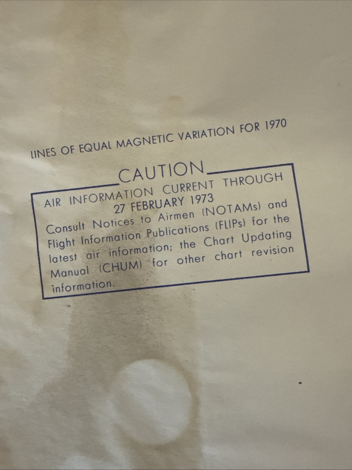 Vintage ONC H-24 Operational Navigation Chart – Military Aviation Map – Cold War