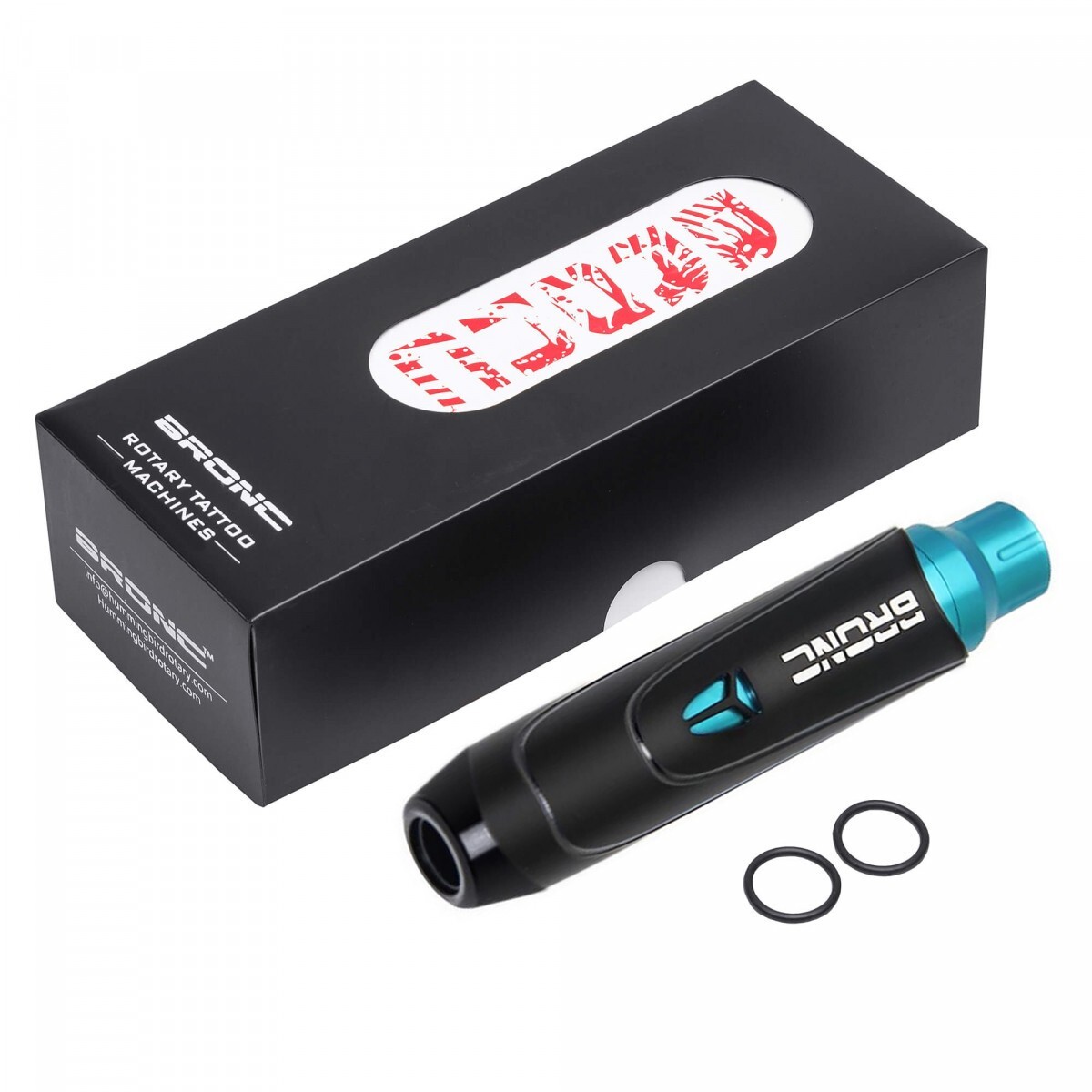 Tattoo Machine Hummingbird Bronc Pen V8 (Blue)