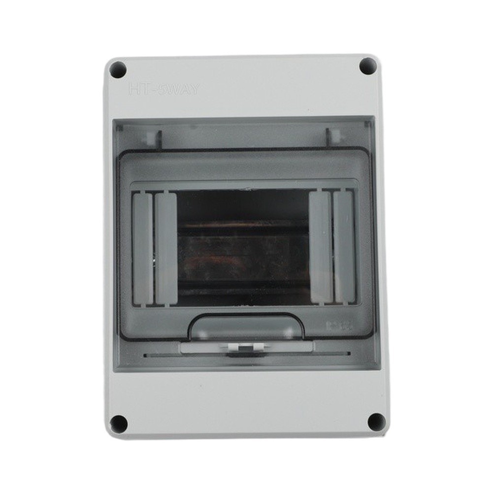 Fuse Box Accessories 1 Pcs 1 Row For 5 Modules Distribution Box Dustproof