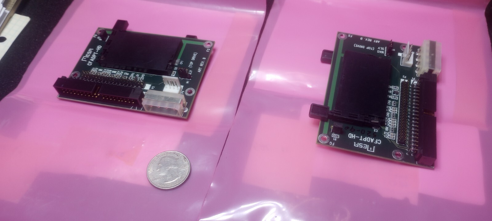 Two New Mesa CF ADPT-HD Dual Compact Flash Adapters