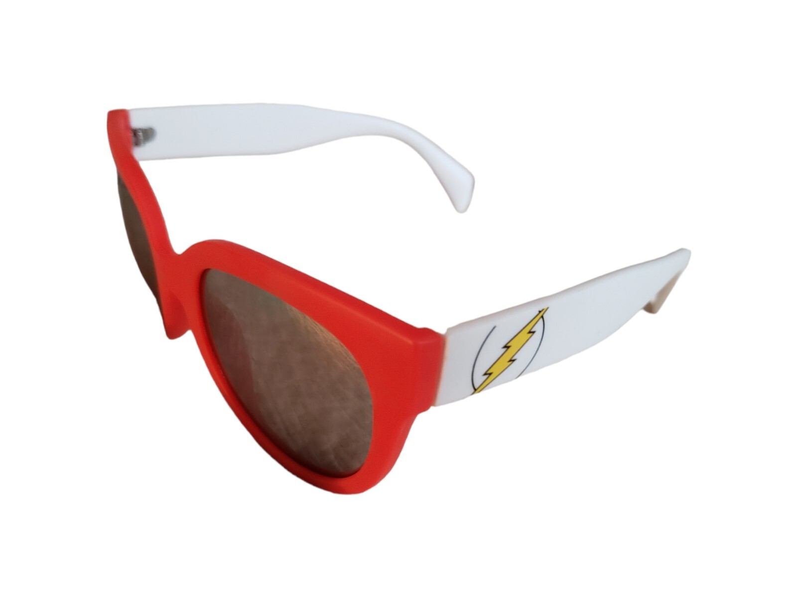 The Flash DC Comics Retro Sun glasses With Case Red White Mirror Pouch UV