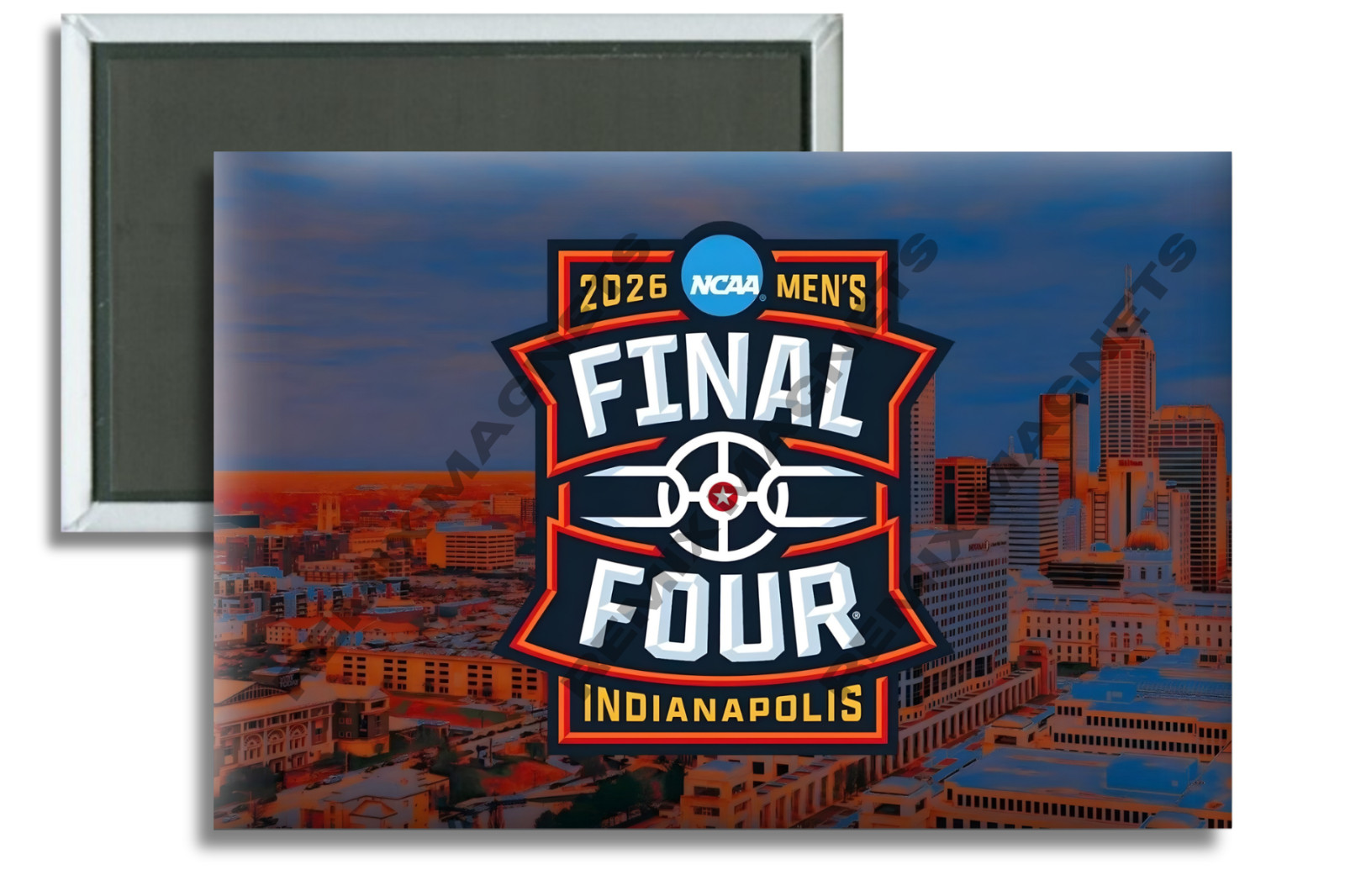 2026 Men's Final Four NCAA Basketball Tournament Indianapolis 2" x 3" Magnet