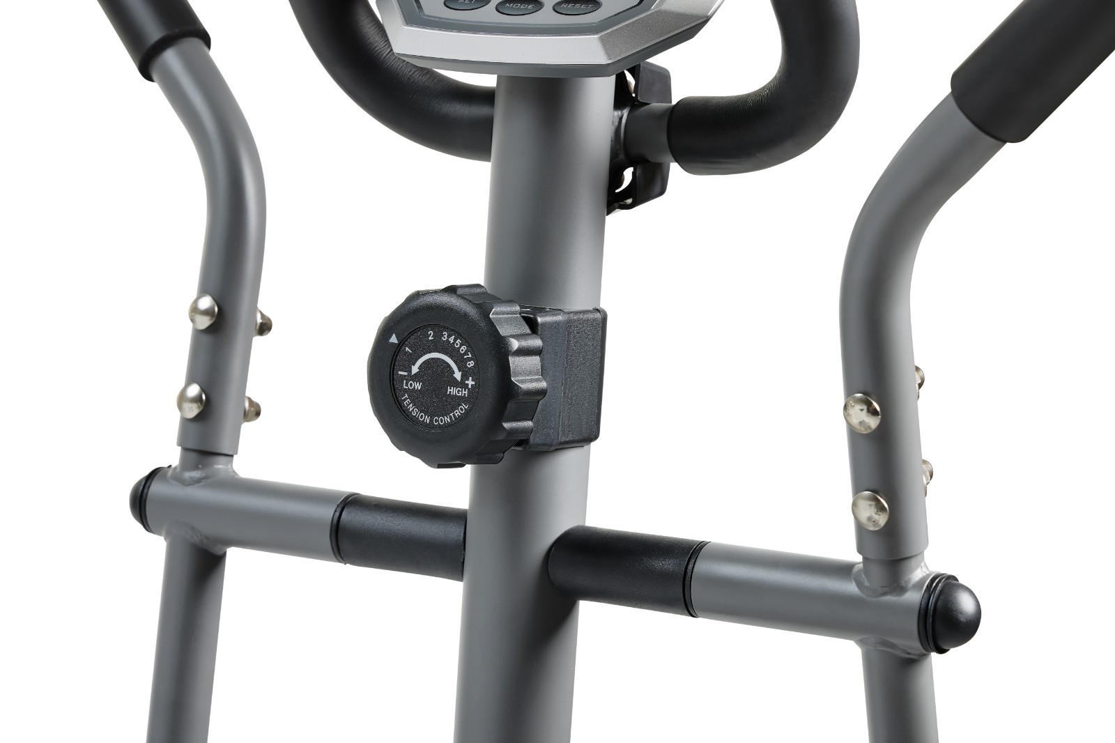 Dual Mode Elliptical and Bike Exercise Machine Adjustable Resistance Sit Stand