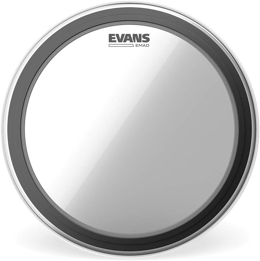 EMAD Clear Bass Drum Head - 20 Inch