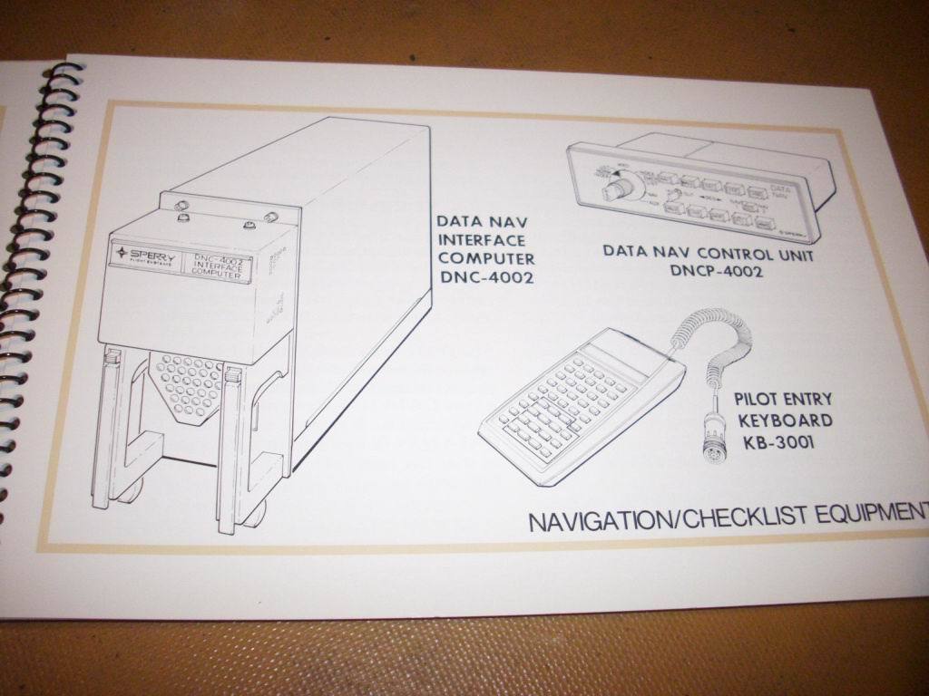 Sperry Data Nav IV System Pilot's Guide