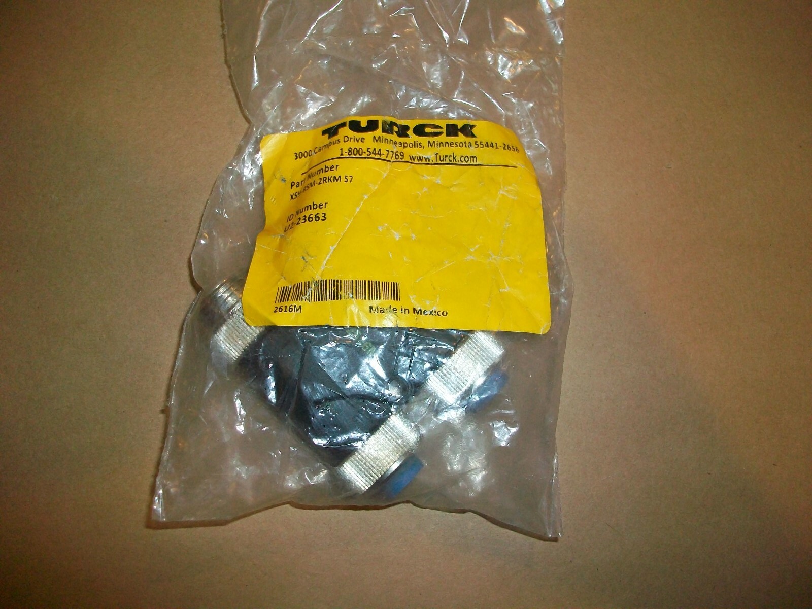 Turck Devicenet Network Tee   XSH-RSM-2RKM 57    5 POLE   NEW IN BAG
