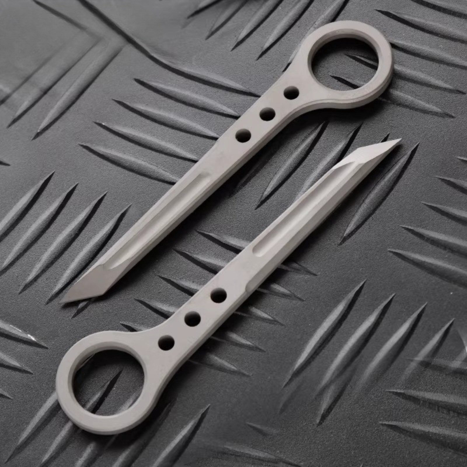 TC4Titanium Alloy Pry Bar AFK Tool EDC Multi Tool Lightweight Durable