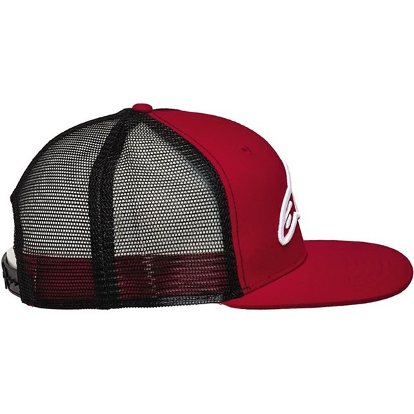 Alpinestars Corporate Snapback Trucker Hat | Red/Black