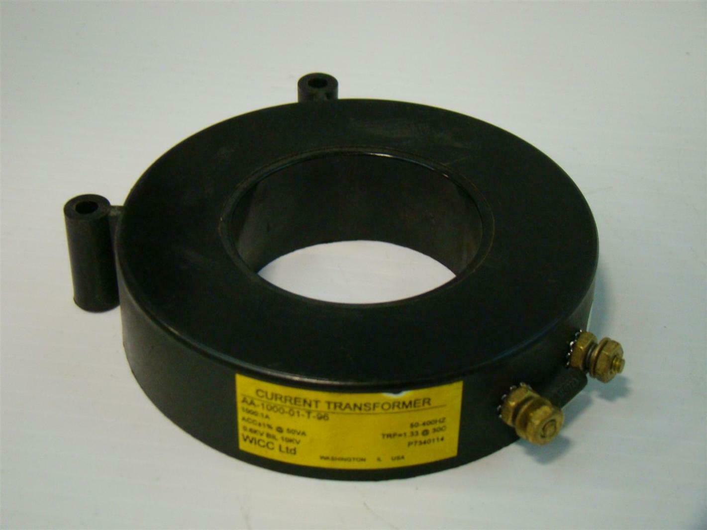 WICC Current Transformer 50-400Hz P7340114 AA-1000-01-T-96