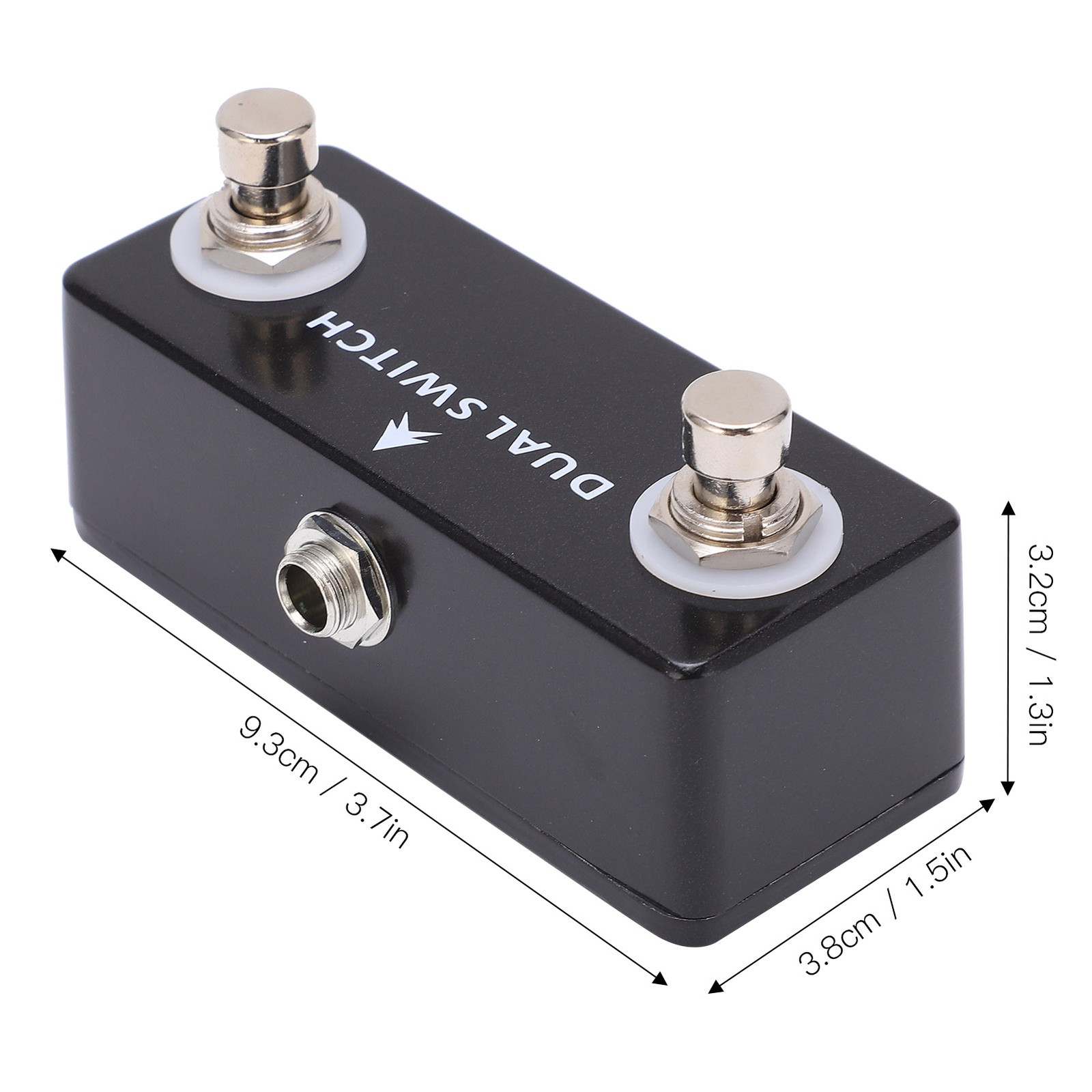 Guitar Foot Switch Pedal Dual Footswitch Tap Momentary Lock Free Controller