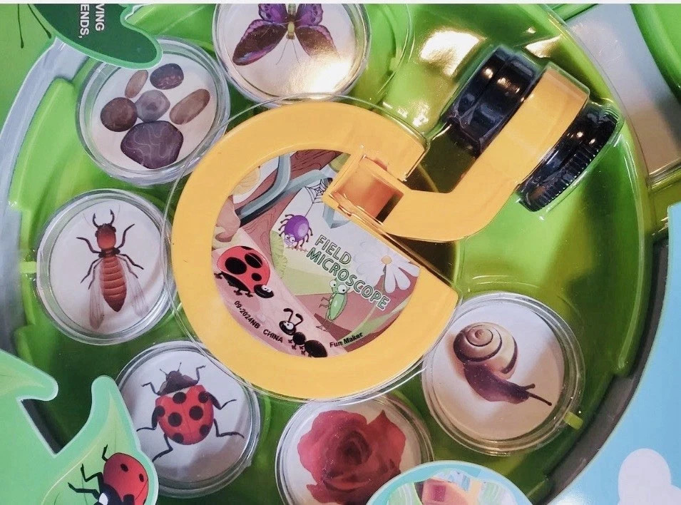 Fun Maker Field Microscope Great for viewing real things from nature, Free Ship!