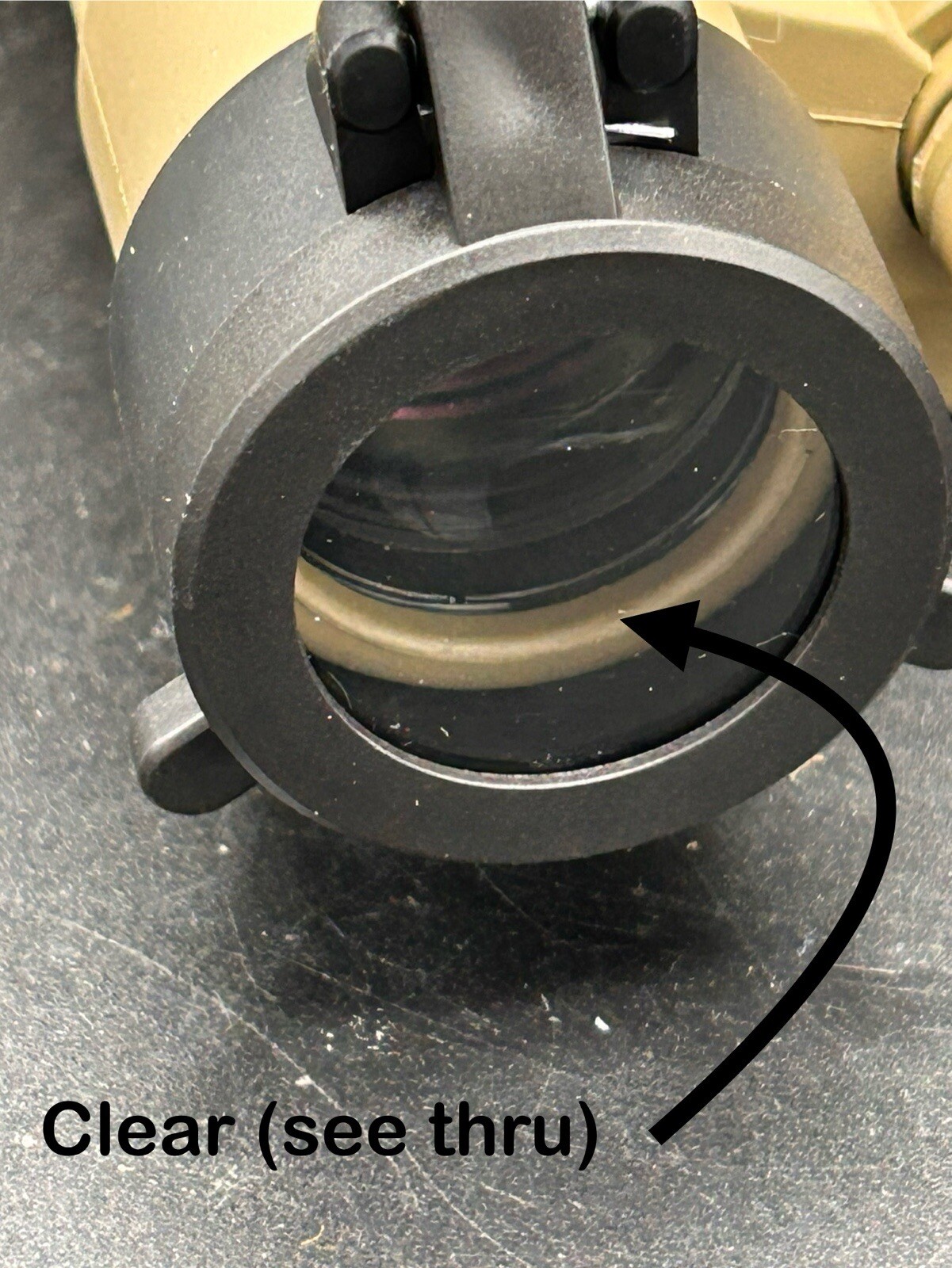L-3 Com Military M24 Binocular Eye Piece Lens Caps