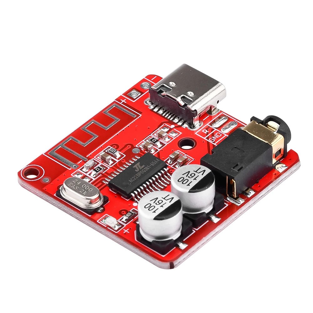 Audio Receiver Board Bluetooth 5.1 MP3 Lossless Decoder Type C USB Amplifier