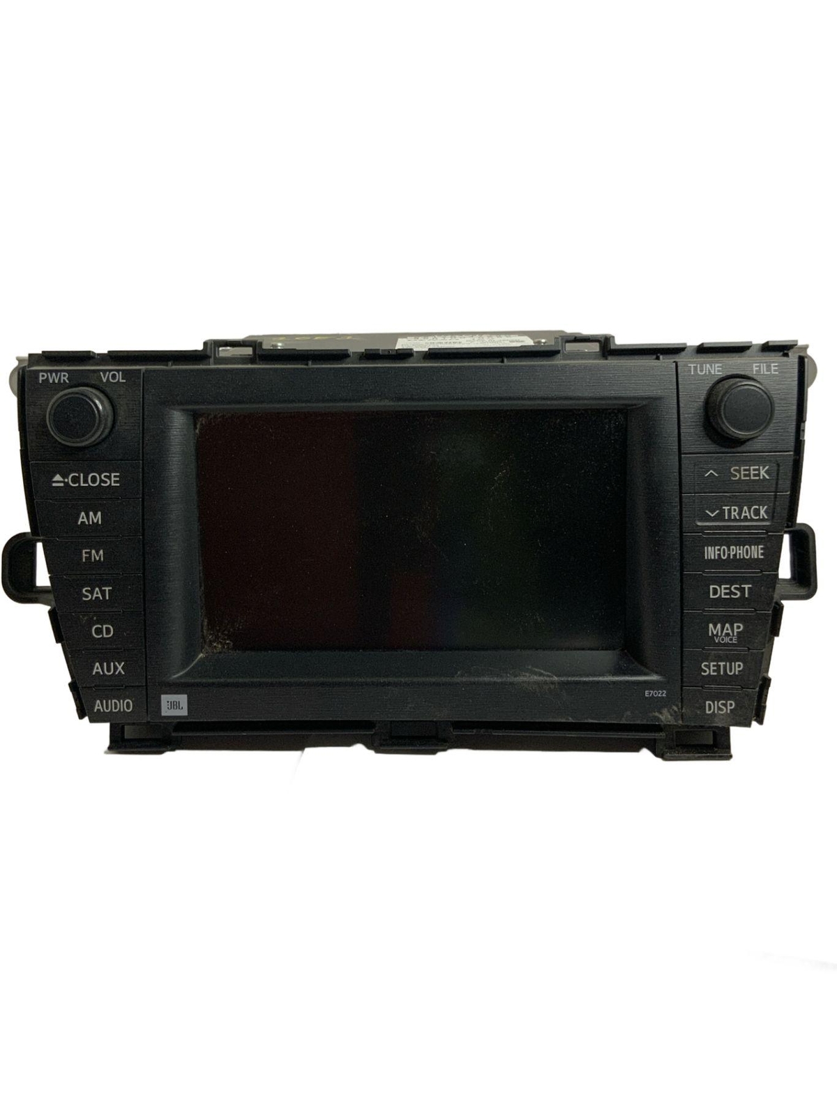 10-11 Toyota Prius Info-GPS-TV Screen 86120-47390 1.8L 4C Htchbck FWD 594-1083