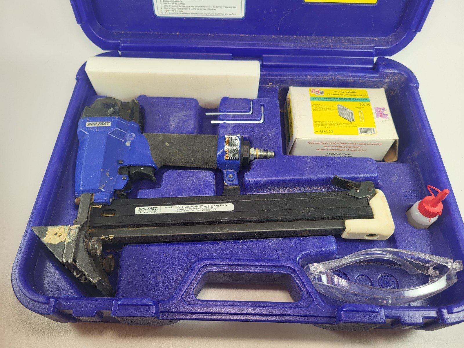 Duo Fast 1848 F Engineeded Wood Floor Stapler