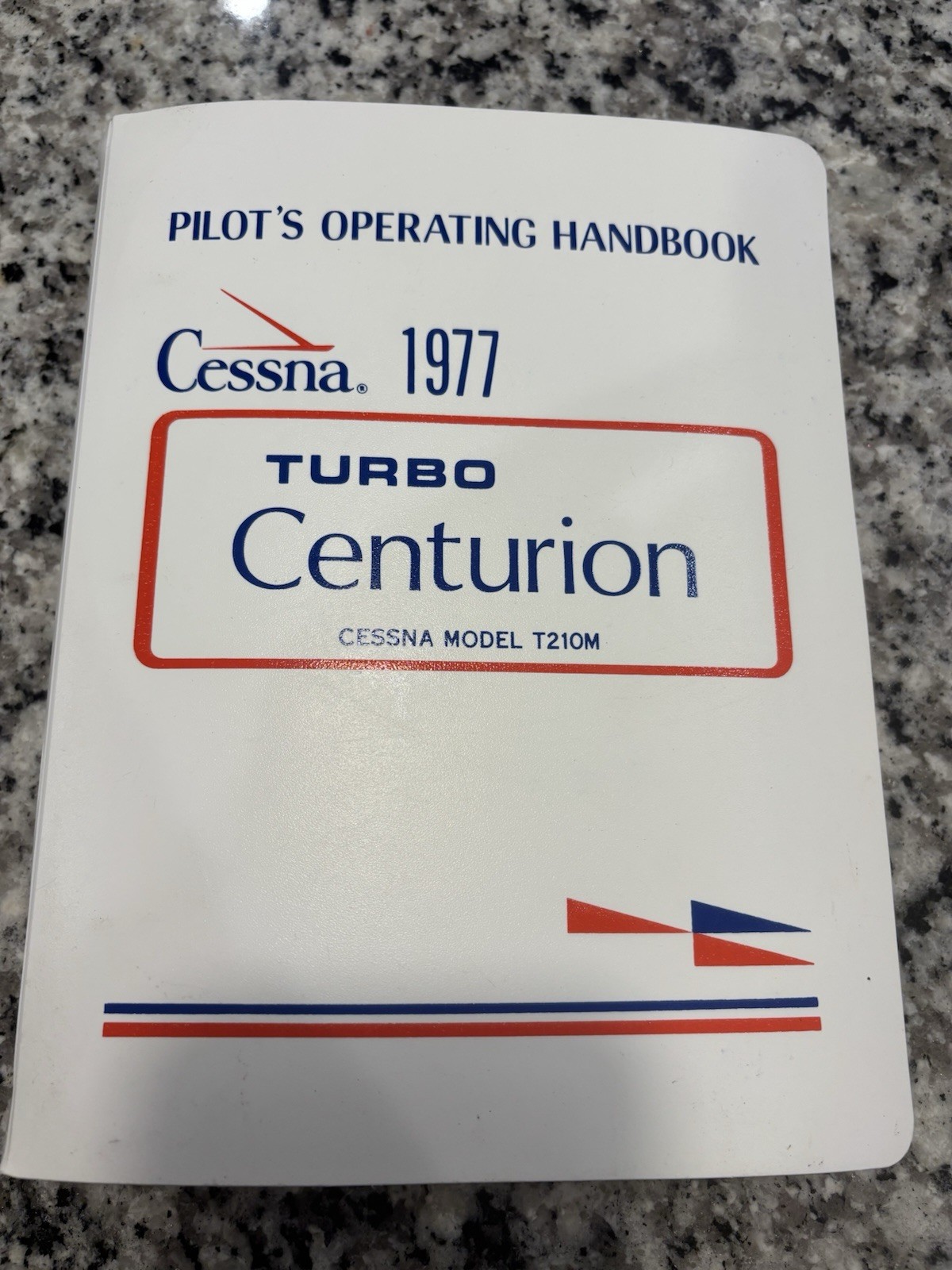 1977 Cessna T210M Turbo Centurion Pilot's Operating Handbook, POH