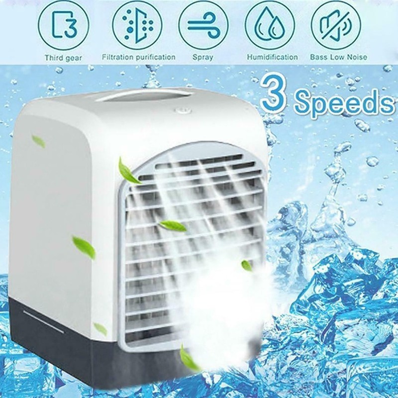 Portable Air Conditioner 3in1 48dB AC Unit Air Cooler /Humidifier /Cooling Fans