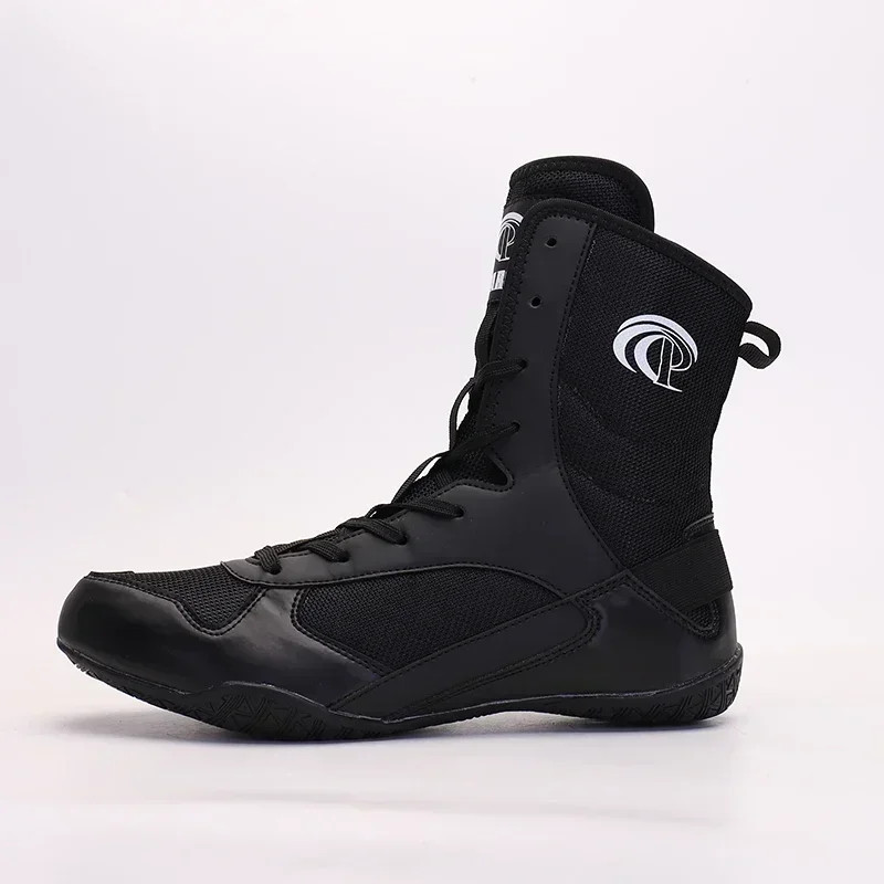 Men's Outdoor Wrestling Shoes Professional Boxing Breathable Flighting Sneakers
