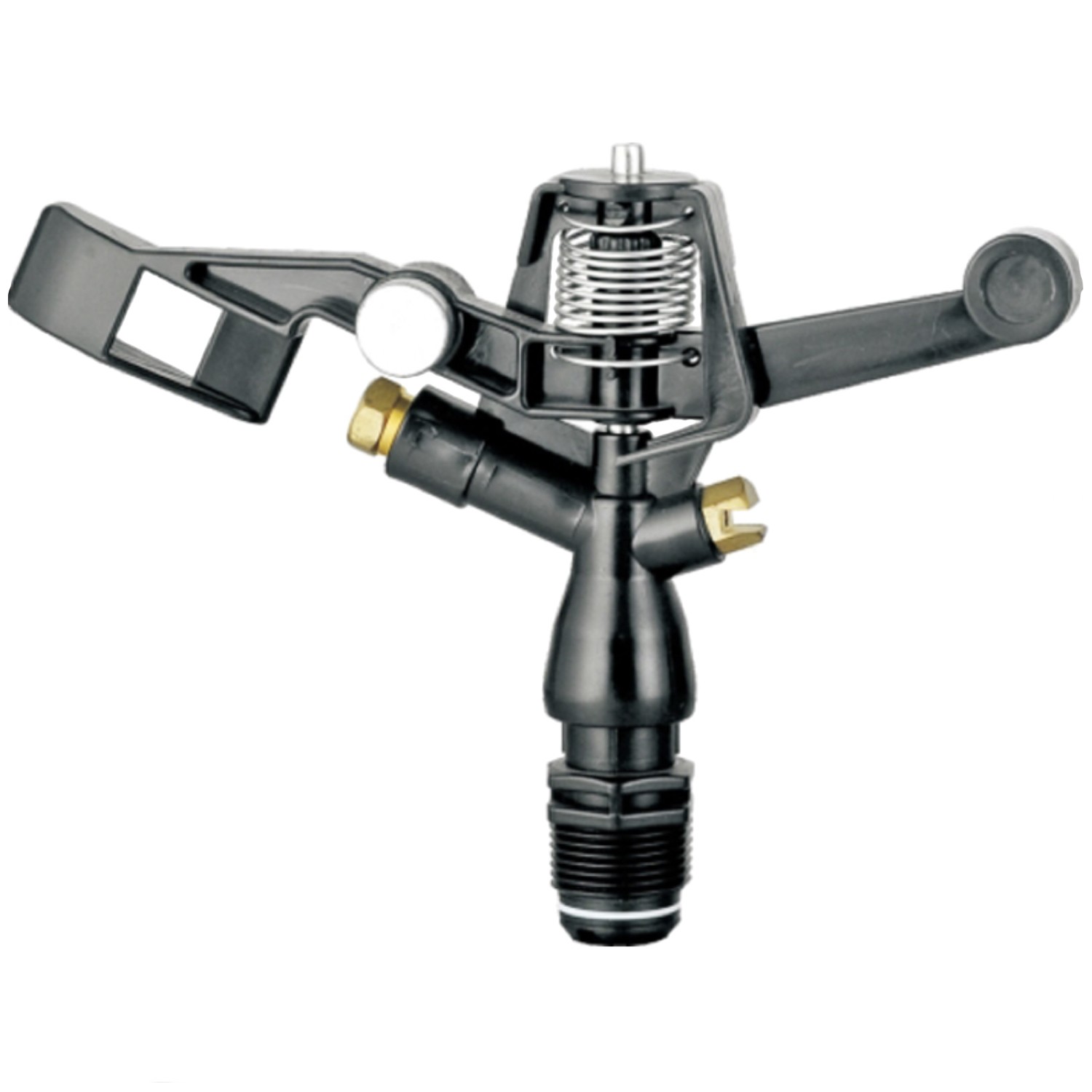 Drip Depot Full Circle 3/4" Threads Impact Sprinkler with Metal Nozzles