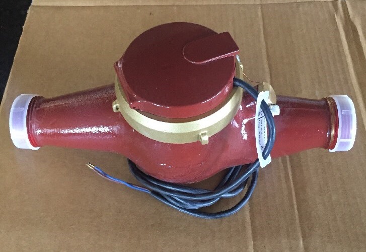 New Hot Water Meter 1 1/4" 30 GPM Qmax MTH 230psi B-H 266deg F Amco 6706 1845