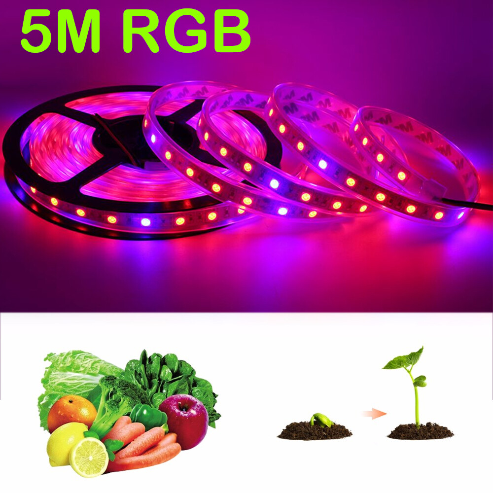 LED Grow Light Strip Full Spectrum Hydroponics Lamp For Indoor Plant Veg Flower