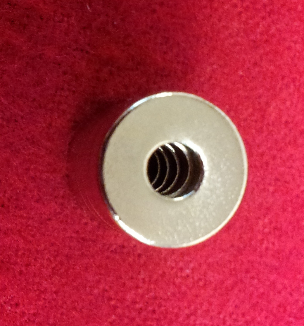 1 Strong Countersunk Ring Magnet 10 x 3 mm Hole 3 mm Rare Earth Neo Neodymium
