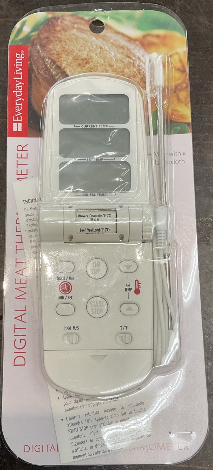 EverydayLiving Digital Meat Thermometer - 61470