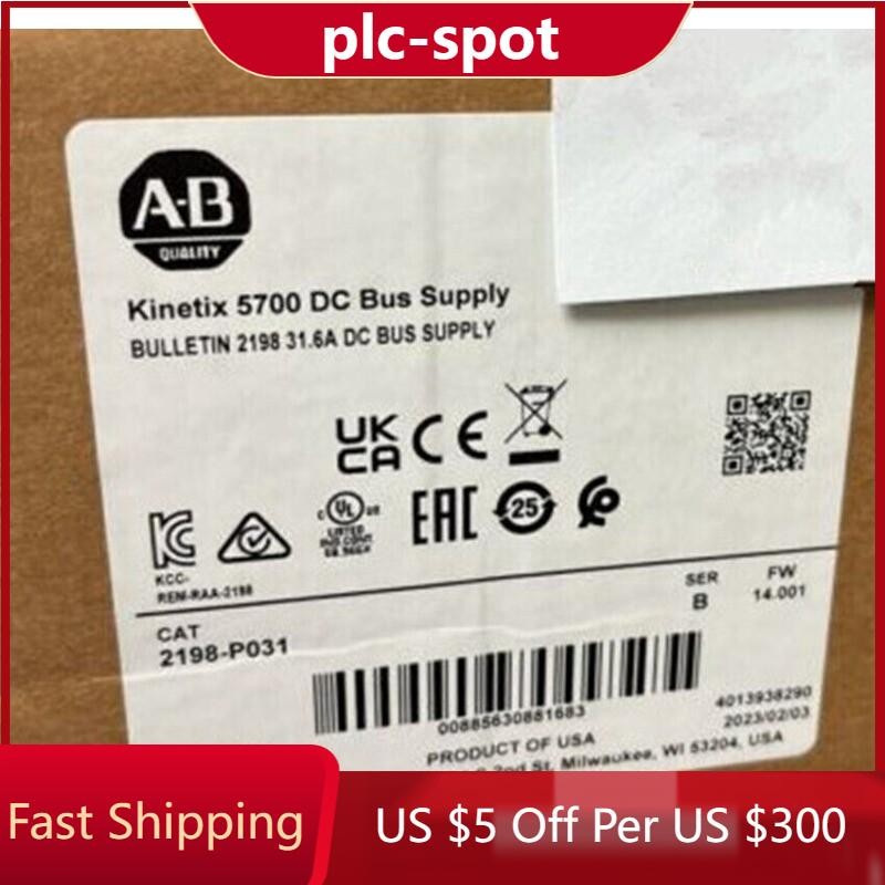 2198P031 Allen-Bradley 2198-P031 AB Factory Sealed NEW US Free Tax