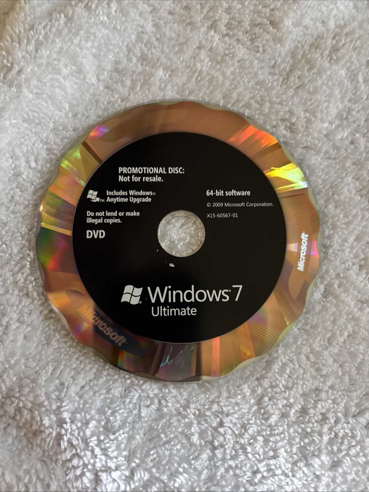RARE SIGNED Microsoft Windows 7 Ultimate SIGNATURE EDITION 64 Bit —32 Bit DVDs