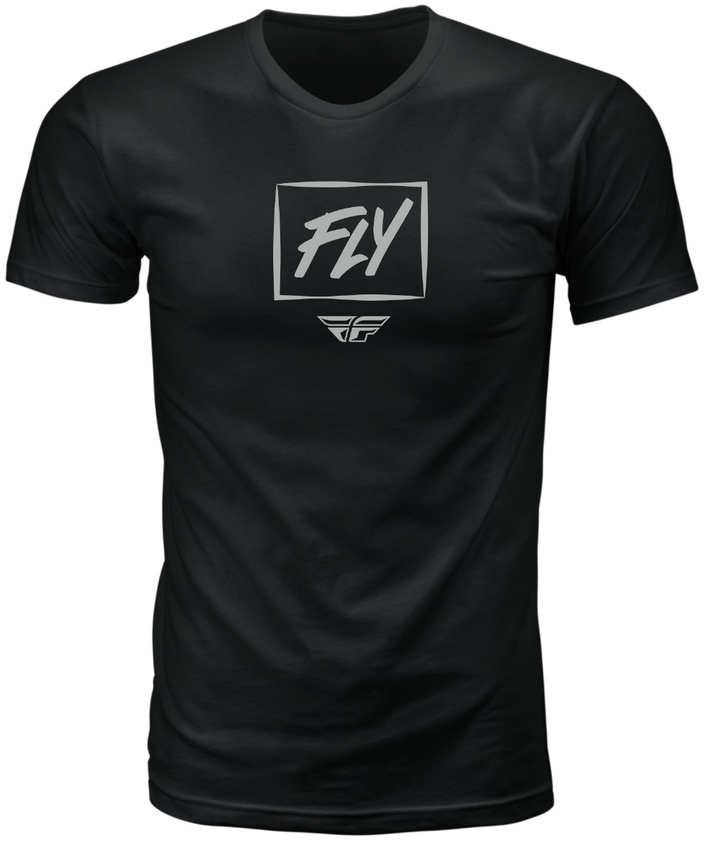 FLY ZOOM TEE BLACK MD