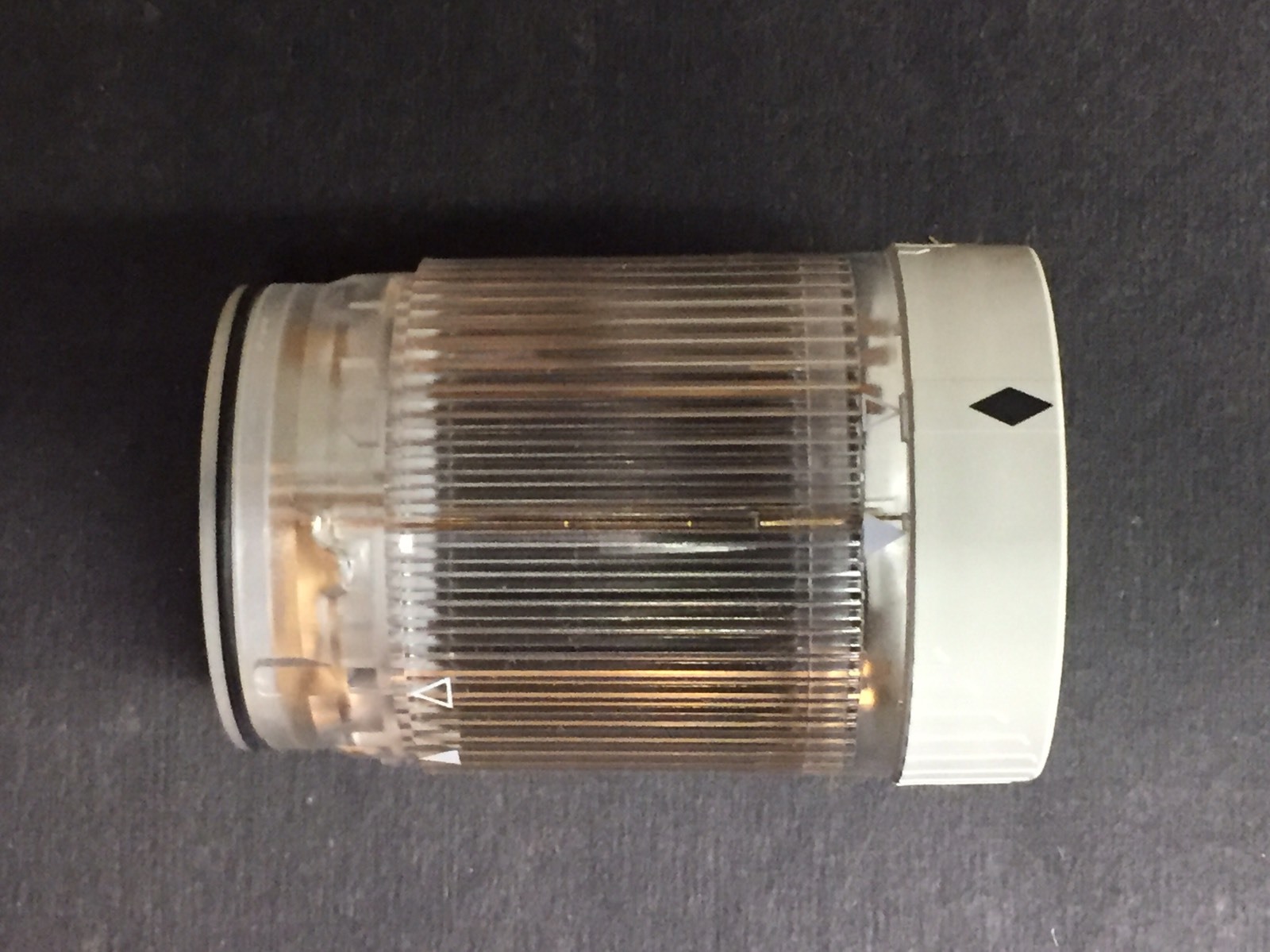 TELEMECANIQUE    XVPC37W LENS, ROUND, Illuminated Indicating Banks