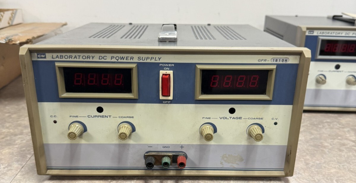 GW Model: GPR-1810H Laboratory DC Power Supply