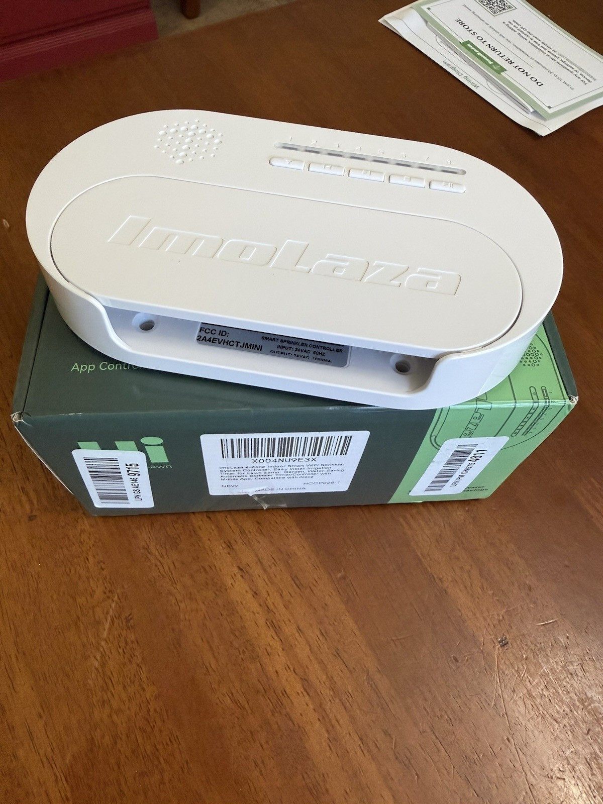 Indoor Smart Sprinkler Controller Automatic Water Saving Irrigation Controller
