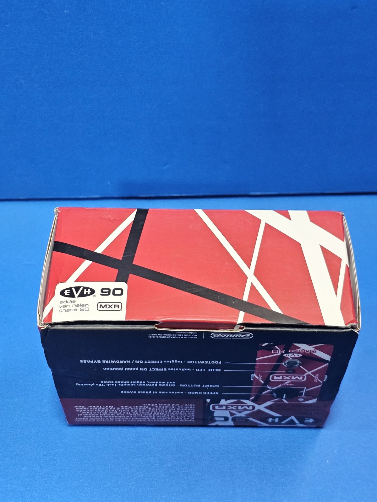 MXR EVH 90 Eddie Van Halen Phase 90 Pedal Red
