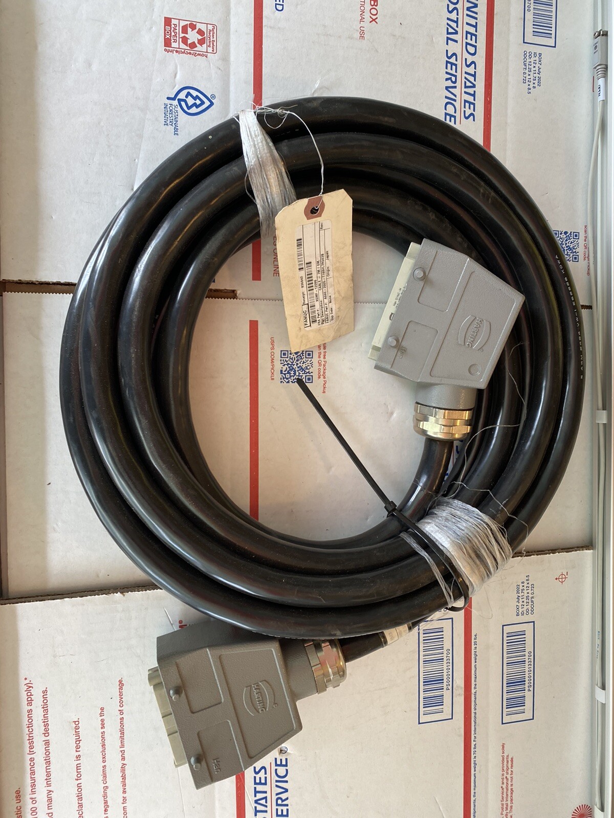 FANUC A660-2005-T168 /  L7R503B Cable Harness 7.5 Meter NEW BXG XGMF-12086