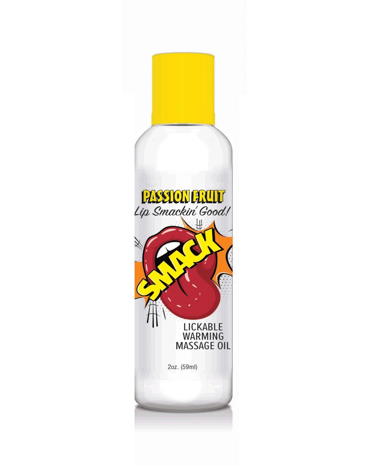 Smack Warming and Lickable Massage Oil 2oz Passion Fruit