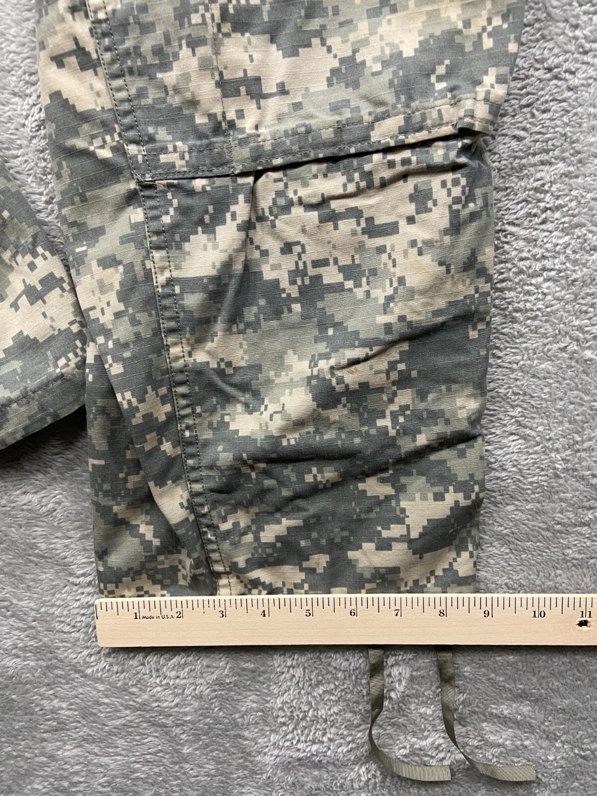 Military Combat Cargo Trousers Medium Digital Camo Insect Shield Ripstop USA