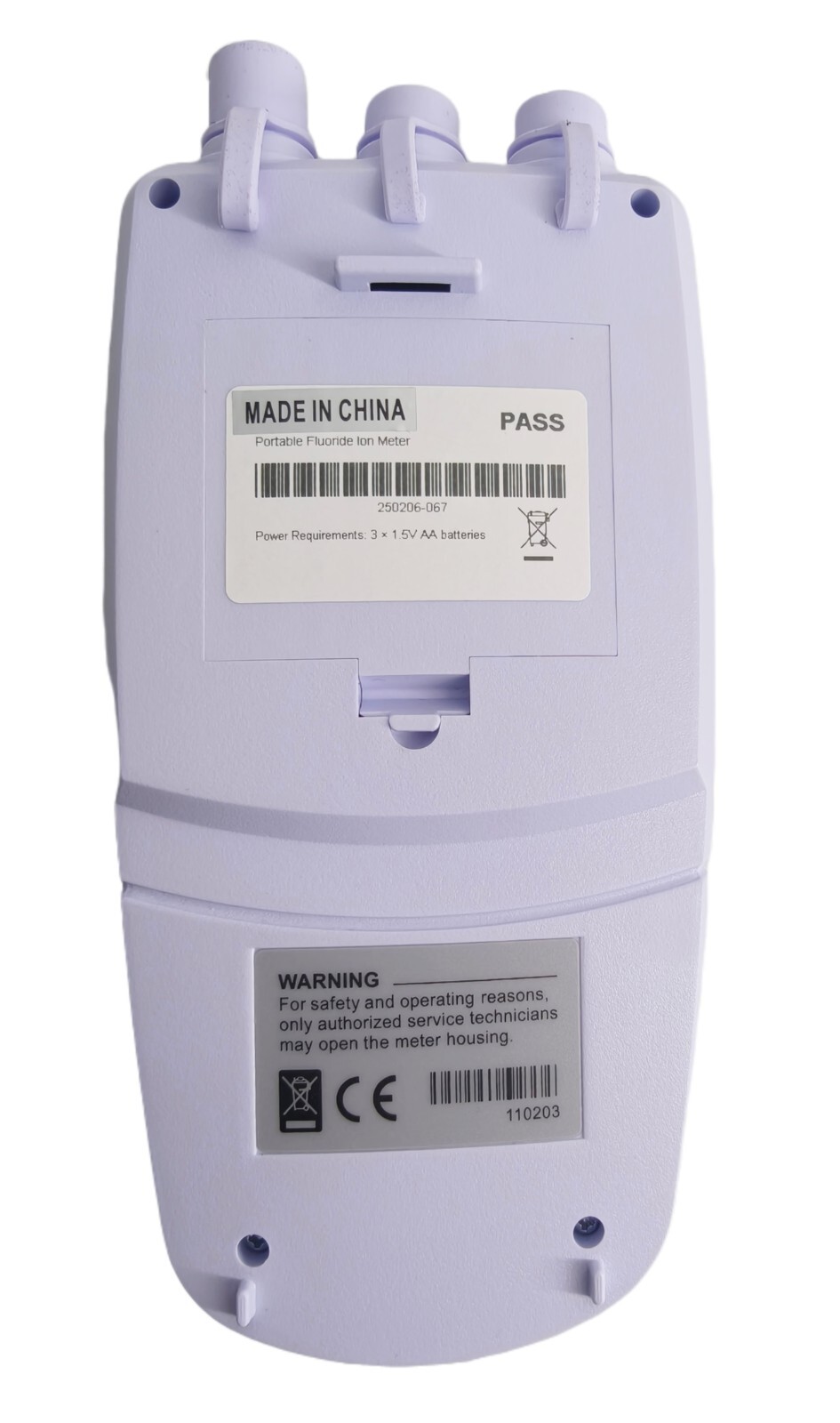 Fluoride Ion Meters with Calibration Solution Automatic Temperature Compensation