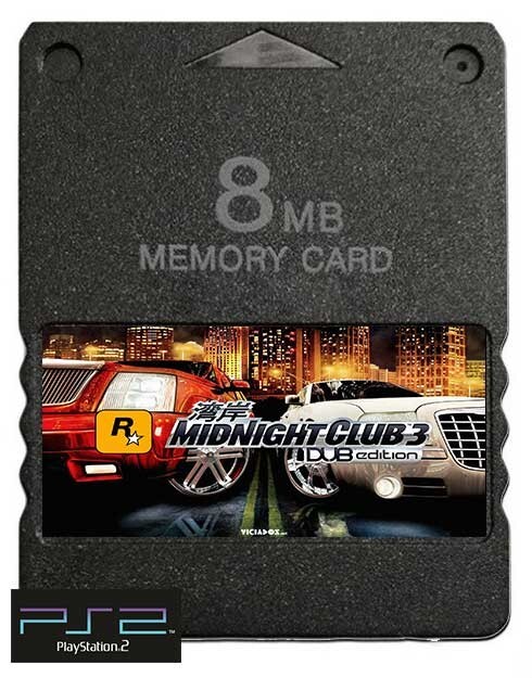 Midnight Club 3 DUB Edition Remix PlayStation PS2 Memory Card Cheats
