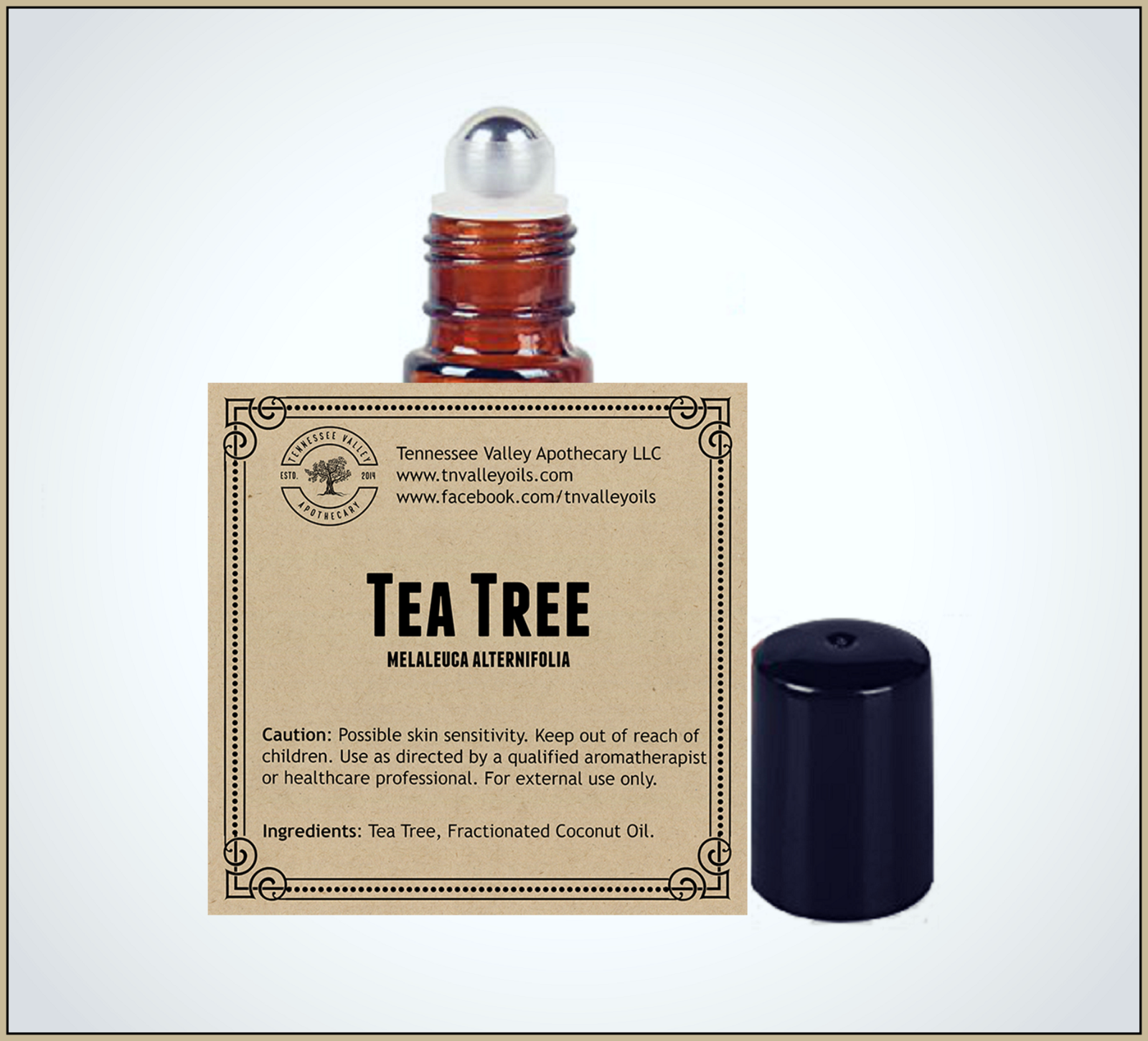 B2G1 - Tea Tree 10ml Essential Oil Roll On Purifying/Cleansing
