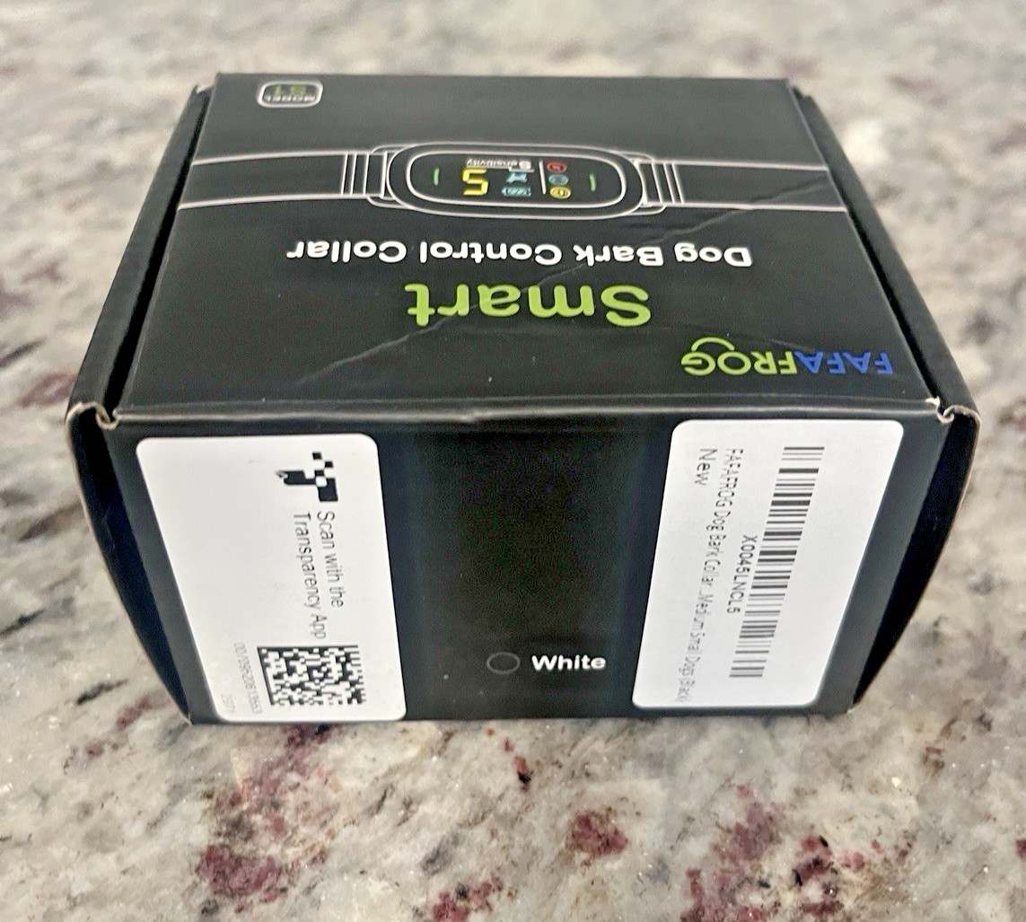 Fafafrog Smart Dog Bark Control Collar S1 Small To Medium Dogs