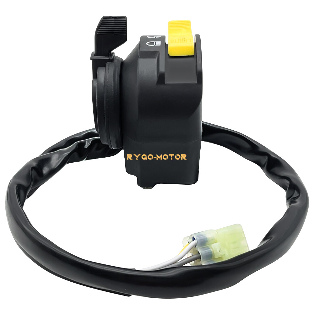 Left Handlebar Switch Start Stop Headlight for Suzuki Eiger 400 LT-A400 LT-F400