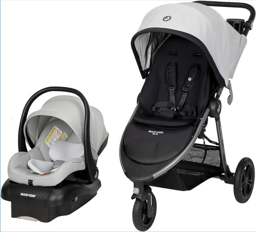 Maxi-Cosi Gia XP Luxe 3-Wheel Travel System Midnight Moon NEW FREE SHIPPING
