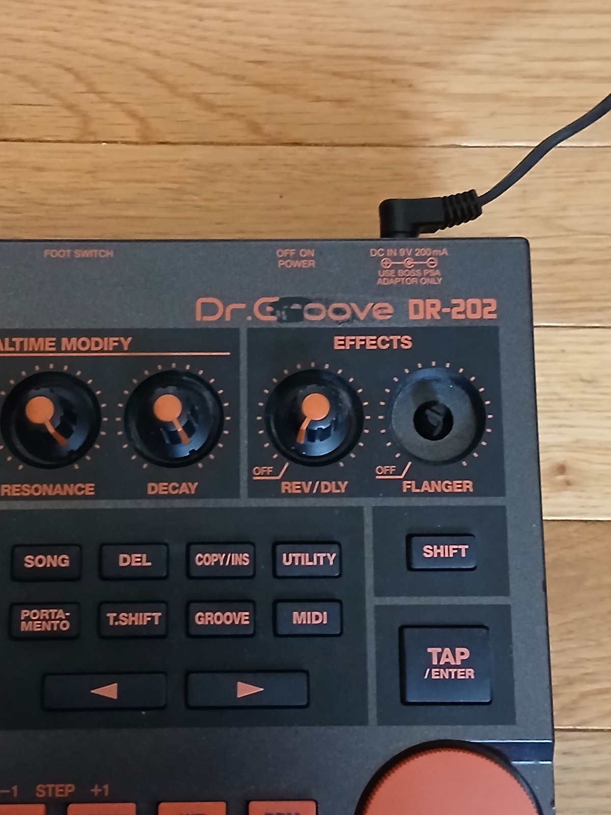BOSS DR-202 Dr. Groove Vintage Drum Machine Sequencer TESTED WORKING