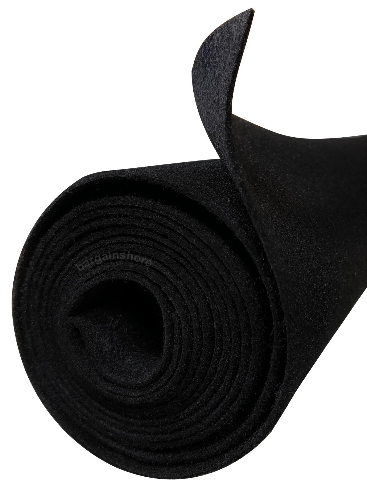 Speakerbox Carpet 12"Lx48"W Black Fabric for Blinds Camouflage hunting equip